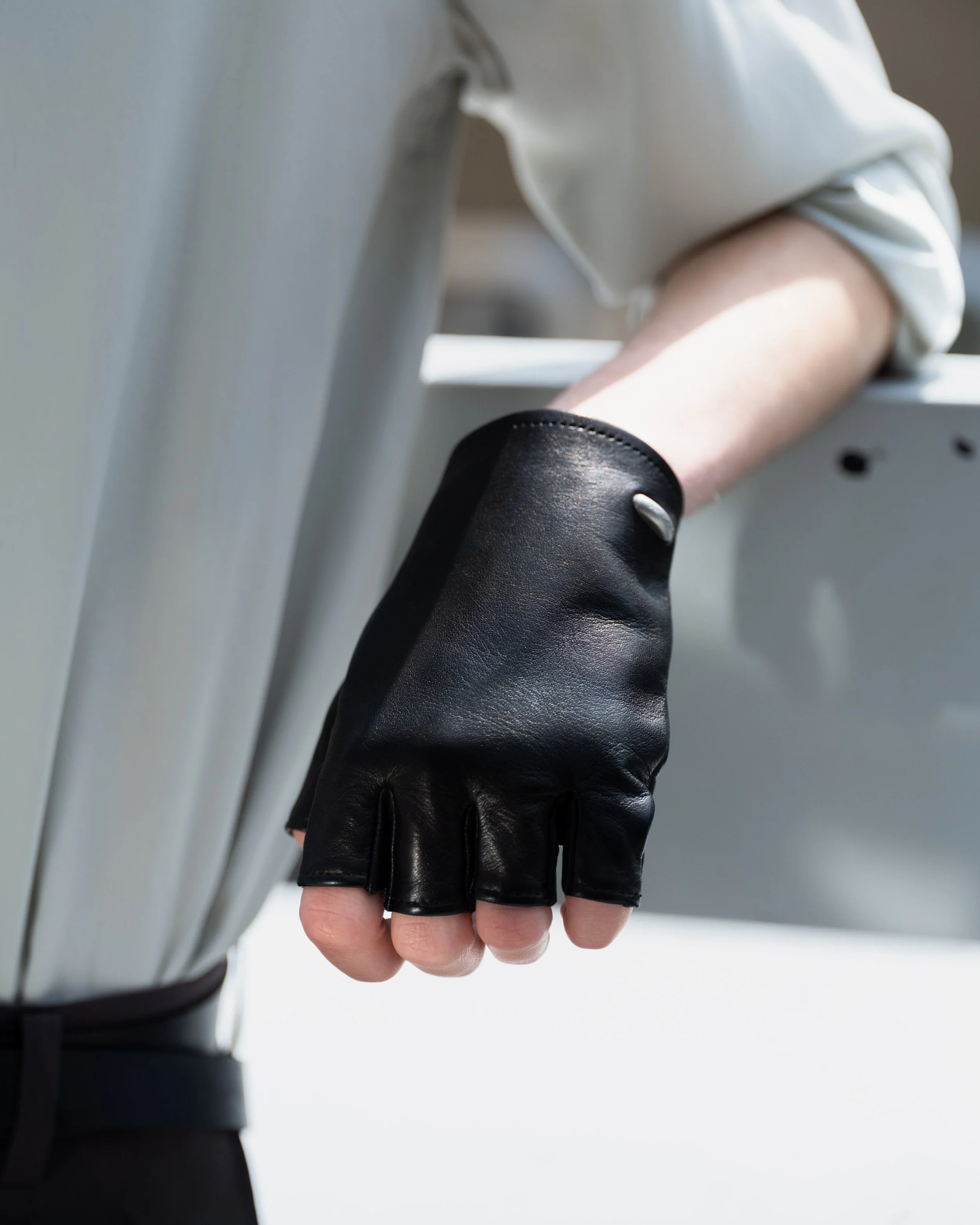 小物 OUR LEGACY HER GLOVES Our Legacy - Her Gloves Taupe Leather